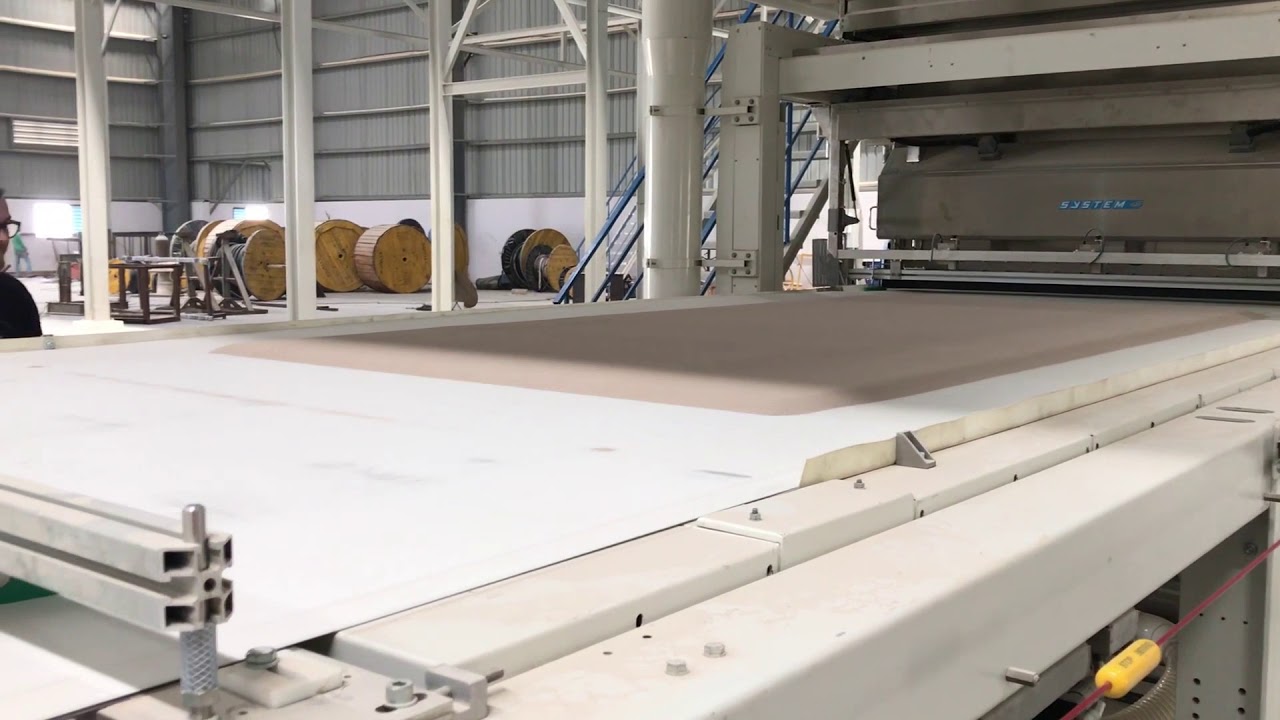 System laminam  press Italy