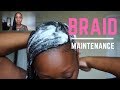 HOW I MAINTAIN MY BRAIDS & REDUCE FRIZZ (EASY TIPS)