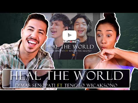 Dimas Senopati ft Tenggo Wicaksono | Heal the World - Michael Jackson  REACTION !! 🔥