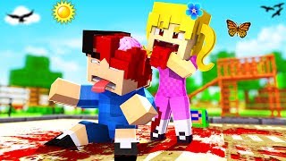 Minecraft Kindergarten - MY GIRLFRIEND BIT MY HEAD OFF!