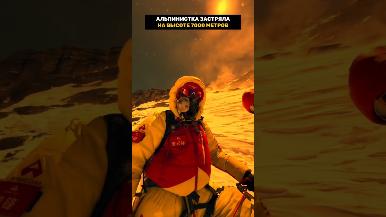 Женщина уже более 12 дней находится на высоте 7000 метров