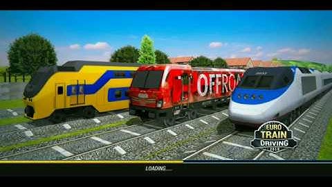 Euro Train driving 2019 Level-2 || Walkthrough Gameplay