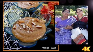 आज मेरी फरमाइश पर सासु माँ ने बनाया हलवा | Atte ka Halwa |Kada Prasad Recipe| How to make Atta Halwa