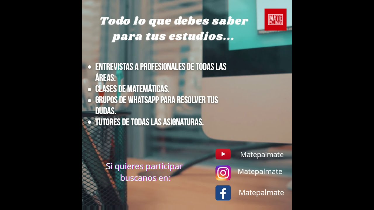 PRESENTACIÓN CANAL MATE PAL MATE 2021