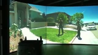 Beretta and VirTra simulator.