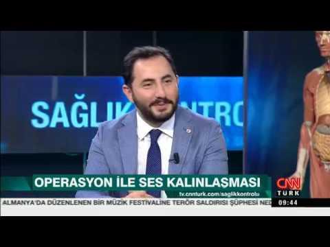 Ses inceltme, ses kalınlaştırma, ses estetiği ameliyatları - Op.Dr. Elad Azizli - CNN Türk