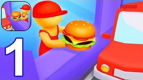 Burger Please! - Gameplay Part 1 Helper & Drive Thru Unlocked (Android, iOS) gaming channel