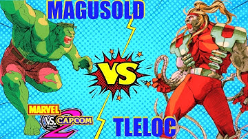 MvC2 Mvci Umvc3 MagusOld vs Tleloc (Low Tiers) (PS3-Xbox360)