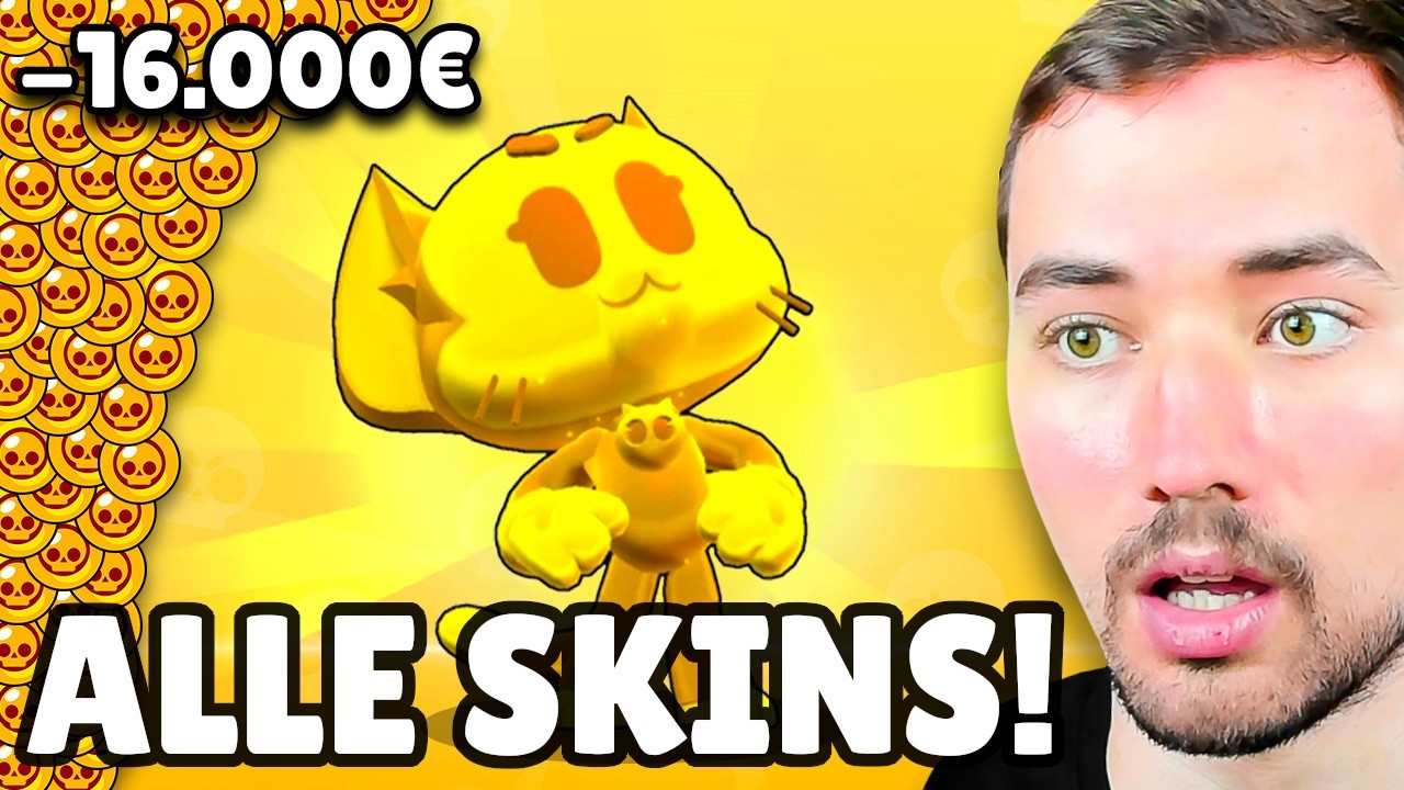 Alle GOLD SKINS in Brawl Stars kaufen! 🤑