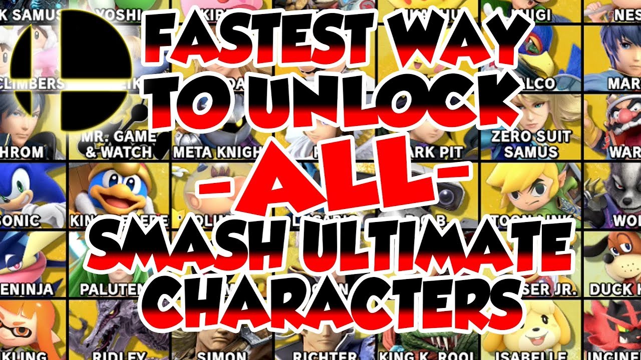 Smash Ultimate Classic Mode Unlock Chart