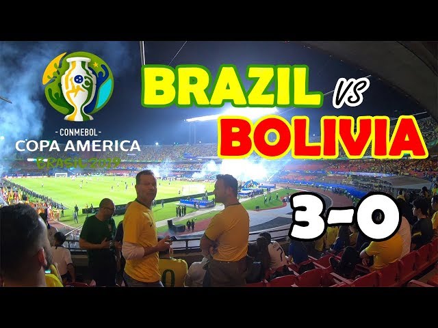 Brazil and Bolivia climb to the top on Matchday 3 of the Copa