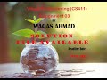 CS411 ASSIGNMENT 3 BY WAQAS AHMAD FALL 2022