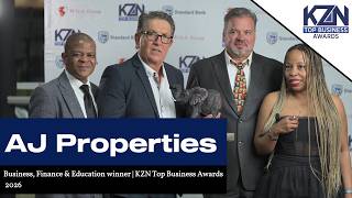 AJ Properties: Business, Finance & Education winner | KZN Top Business Awards 2026