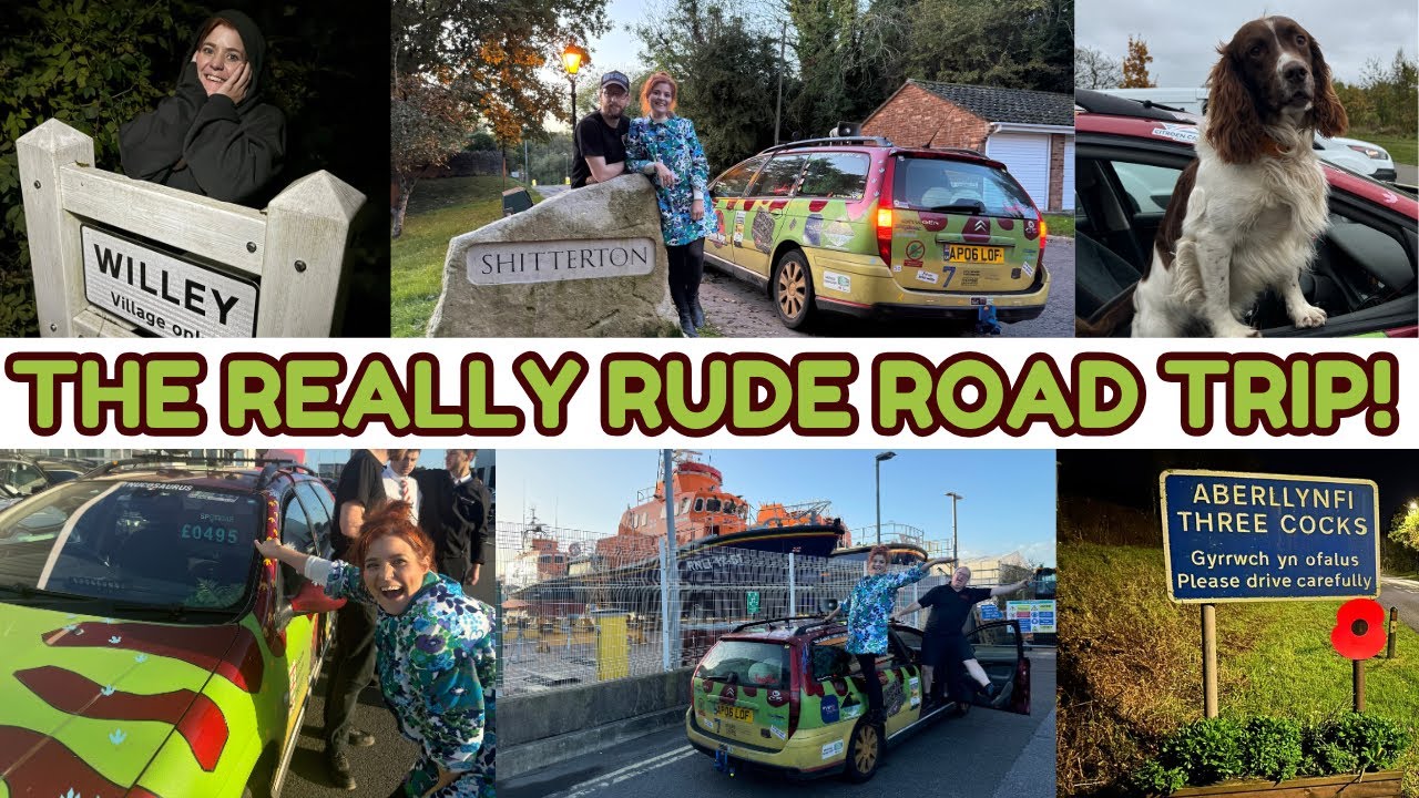 How Rude Road 24 hour charity driving challenge - the really rude road trip! - YouTube