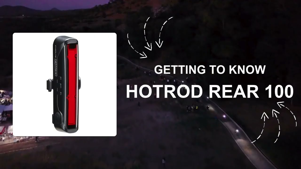 Preview of Cygolite Hotrod 100 Lumen USB-C Rechargeable Bicycle Taillight Video