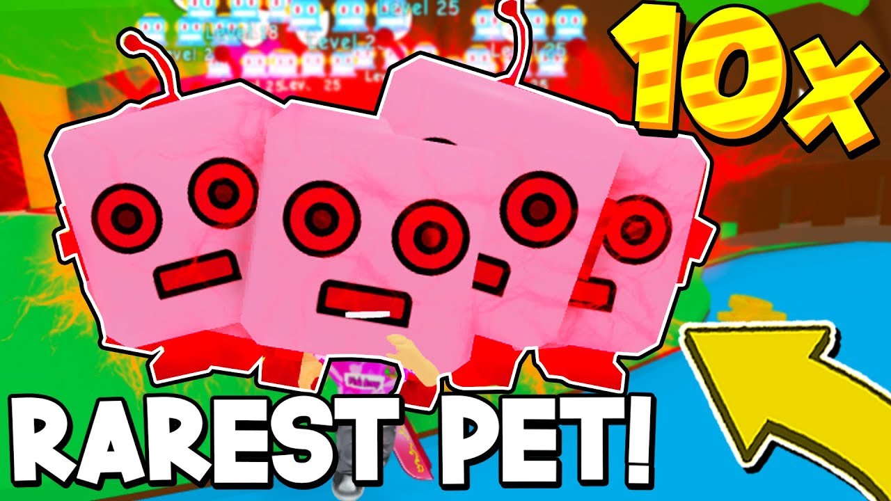 10x Rarest Secret Patriotic Robot Pet In Bubble Gum Simulator Max Stars Roblox Youtube - new pets for ran0m bgs roblox music video prod a1 rocky bubblegum simulator