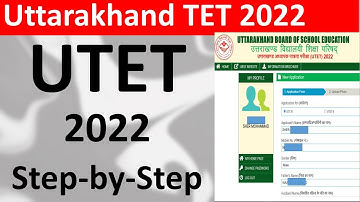 UTET 2022 🔥🔥🔥 | UK TET Exam Online Form