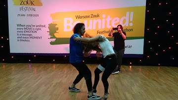 Carlos & Anastasia | Zouk Demo after Workshop | Warsaw Zouk Festival 2020
