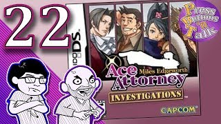 Ace Attorney Investigations: Miles Edgeworth, Ep. 22: Franziska's Good Phone - Press Buttons 'n Talk