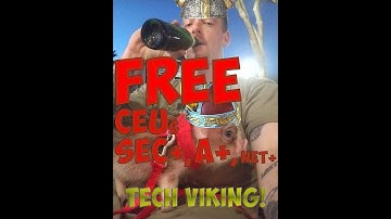 Free CEUs for your COMPTIA Certifications!