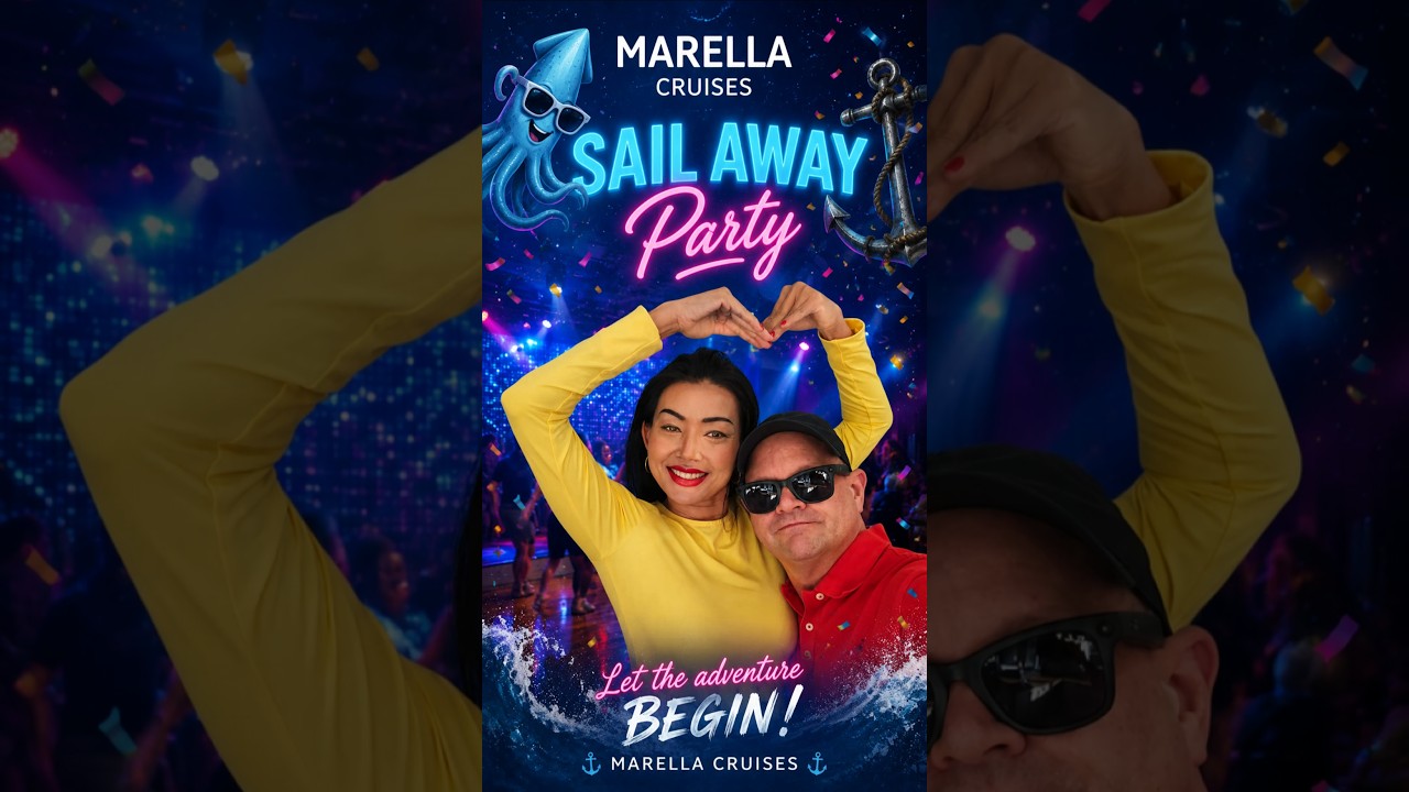 Marella Explorer 2 Sail away Party #marellacruises #sailaway #marellaexplorer2