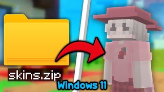 How To Import Skinpacks To Minecraft On Pc Easy