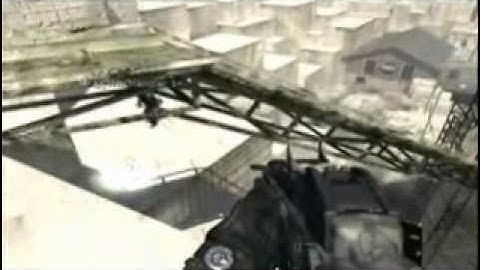 Modern Warfare 2 :: On Top of Quarry (Shotgun Jumping)