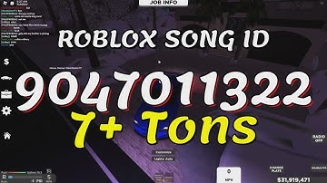 7+ Tons Roblox Song IDs/Codes