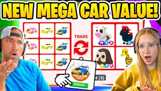 We Make The BEST MEGA Car Trades EVER in Adopt Me! Roblox