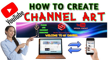 How to Make a YouTube Channel Art || YouTube Banner WITHOUT Photoshop! FREE 2021