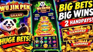 Taking Wu Jin to the Pen!  Big Bets, Huge Wins, 2 Handpays and Excessive Profit!  