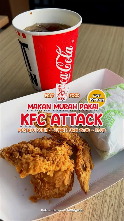 MAKAN MURAH PAKAI KFC ATTACK ‼️ #ngeshortsbareng