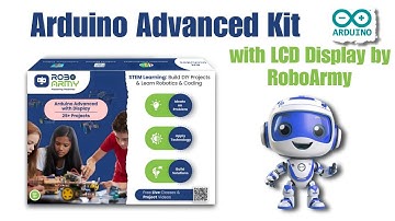 Unboxing & Overview | Arduino Advanced Kit with LCD Display by RoboArmy | Know Your Components