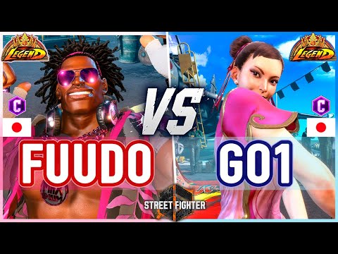 SF6 🔥 Fuudo (Dee Jay) vs GO1 (Chun-Li) 🔥 Street Fighter 6