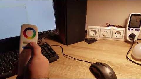 управление светом MiLight + esp8266 + пульт fut089 - MQTT + UDP