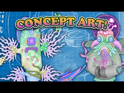 My Singing Monsters - Wublin Spacecraft Concept Arts!