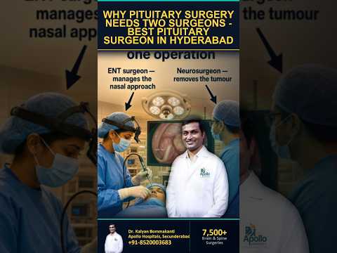 Why Pituitary Surgery Needs Two Surgeons - Best Pituitary Surgeon in Hyderabad