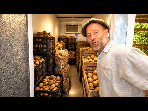 Where 100’s of Pounds of Potatoes Go Without a Root Cellar
