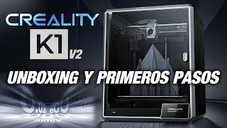 Impresora 3d  Creality K1 (v2 revisada)  Primeros pasos