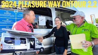 2024 PLEASUREWAY ONTOUR 2.2 WALKTHROUGH AT HERSHEY RV SHOW BY CINDY/ PENNSYLVANIA