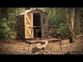 Cooking at the Off Grid Cabin in the Woods - Woodstove, Firepit (WINTER PREPARATION)