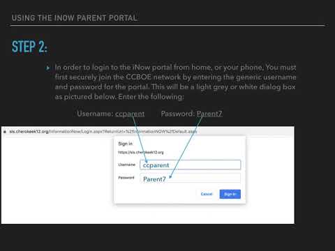 Parent Portal CCBOE