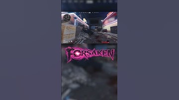 New Knife Lunge Glitch Spot Cold War Zombies Forsaken #Shorts #Cod #Zombies