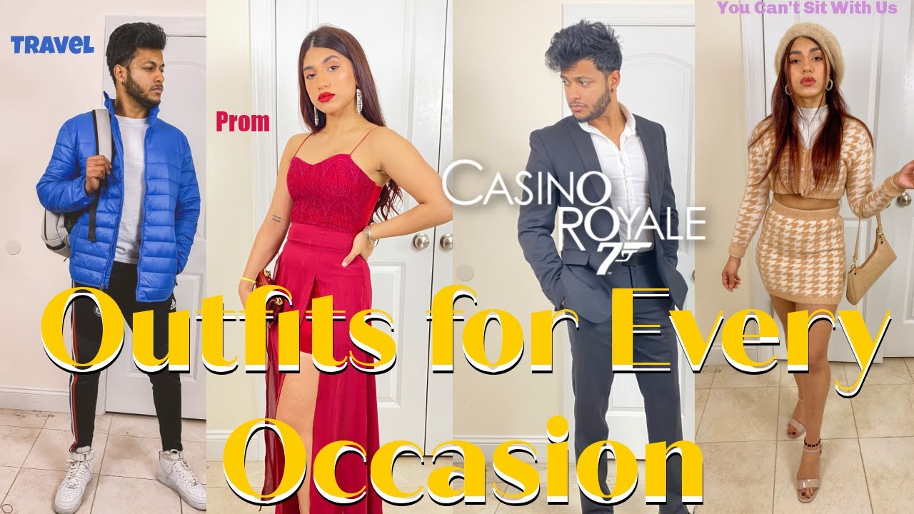 Outfits for Every Occasion | Travel, Casino Royale, Prom & more!