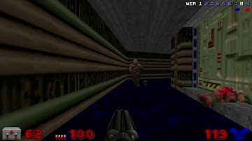 Doom 2 Nightmare Mode with Automatic Super Shotgun Levels 1 to 3
