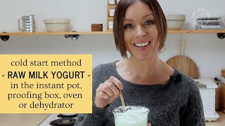 The Easiest Way to make Yogurt with Raw Milk