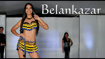 Yocsana Guerrero en pasarela - Modelo Belankazar