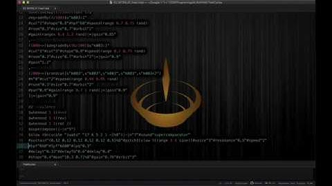Fragment of Raw Code 02 [Tidalcycles livecoding]