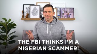 The FBI is onto my channel!