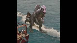 the goat spinosaurus aura #edit #god #tweening #jurassicworld #dinosaur #viral #funny #spinosaurus